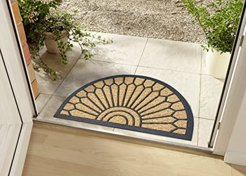 Hanse Home Paillasson en Coco et Caoutchouc Semi-Circulaire... - Maison & Cuisine Amazon France à 16.03€