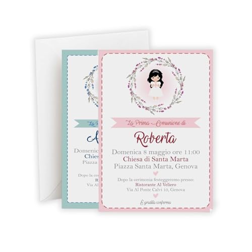 Invito Prima Comunione, Cresima, bambina, ragazzo... - Auto & Moto en promo à 1.99€