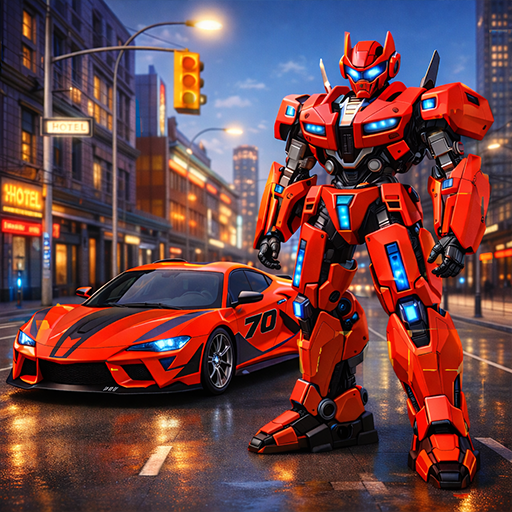 MegaBot Robot Car Transform Games 3D, Robot Transform Car... - Jouets & Jeux en promo à 1.51€