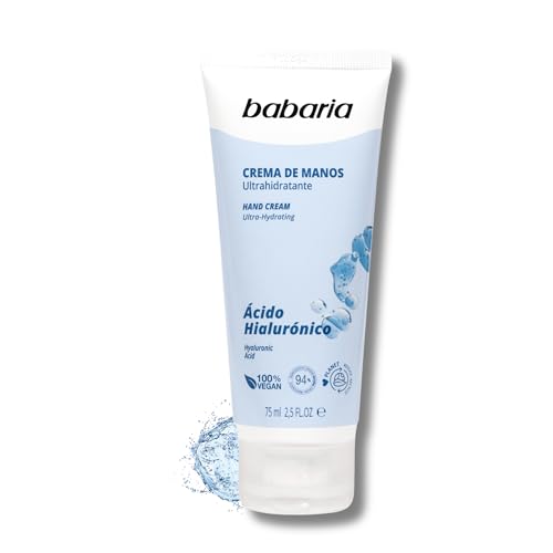 Babaria - Crema De Manos Con Acido Hialuronico | Crema Con... - Beauté & Parfums Amazon Espagne à 2.69€