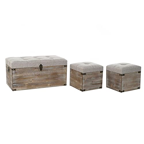 DKD Home Decor Juego de baúles Tradicional de la Marca... - Toys & Games Amazon Spain à 52.58€