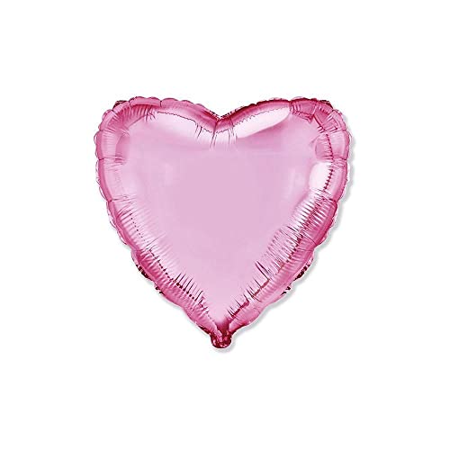 Palloncino a forma di Cuore Rosa Chiaro 18 - 45cm. 1pz - Jouets & Jeux en promo à 2.00€