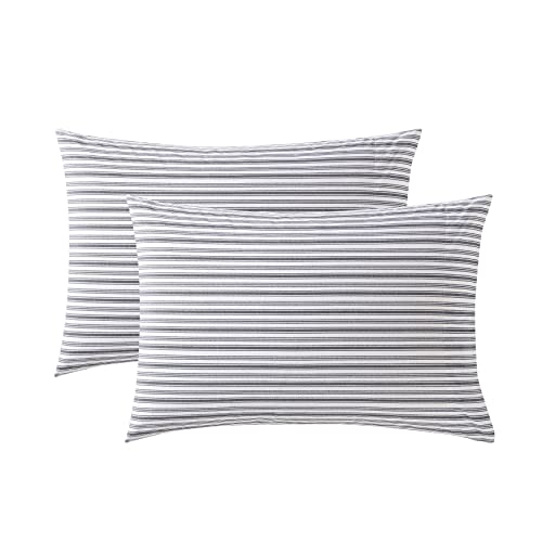 Nautica - Standard Pillowcase Set, Cotton Percale Bedding... - Maison & Cuisine Amazon Royaume-Uni à 8.11€