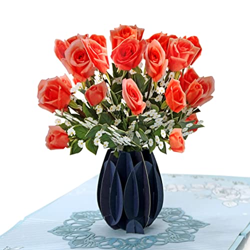 CUTPOPUP Biglietto d'auguri per Donna, biglietto pop-up per... - Bon plan à 6.01€