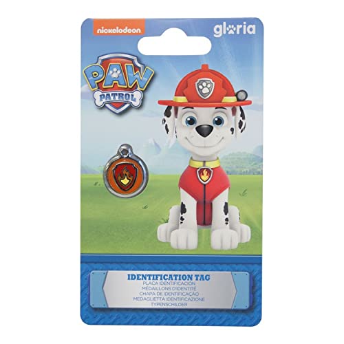 Plaque d'identification pour collier The Paw Patrol... - Animalerie Amazon France à 9.35€