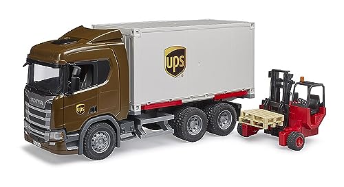 Bruder 03582 Scania Super 560R UPS Logistics Truck with... - Jouets & Jeux Amazon Royaume-Uni à 76.00€