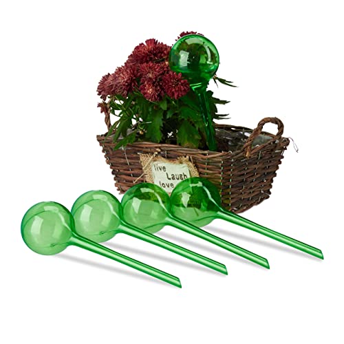 Relaxdays Watering Globes, Set of 5, Plant Irrigation... - Garden & Outdoor Amazon UK à 19.84€