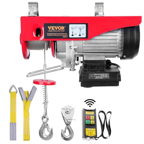 VEVOR Paranco a Leva Elettrico 510 W Carico Max. da 250 kg... - Auto & Moto Amazon Italie à 79.90€
