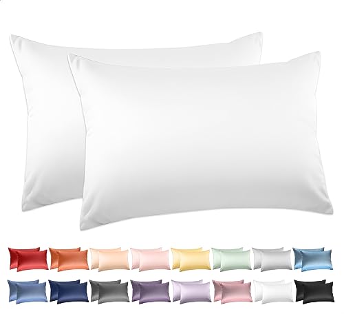 Lot de 2 taies d'oreiller Standard en Coton de 600 Fils au... en promo à 25,72€ (-50%) sur Amazon FR