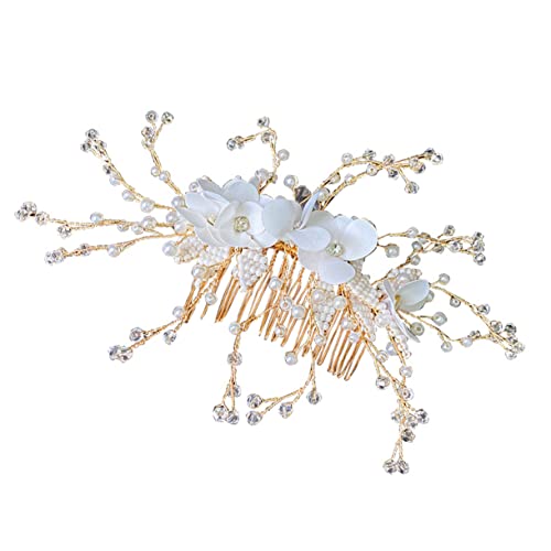 minkissy Peignes à Cheveux Perles Peignes à Cheveux De... - Beauté & Parfums en promo à 9.59€