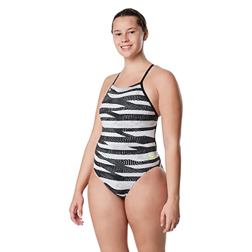 Speedo Swimsuit One Piece Endurance+ Cross Back Printed... - Sports & Fitness en promo à 15.37€