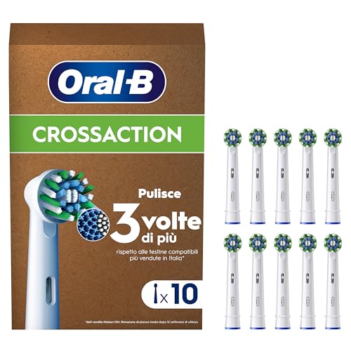 Oral-B Cross Action Testine Spazzolino Elettrico... - Beauté & Parfums Amazon Italie à 41.06€