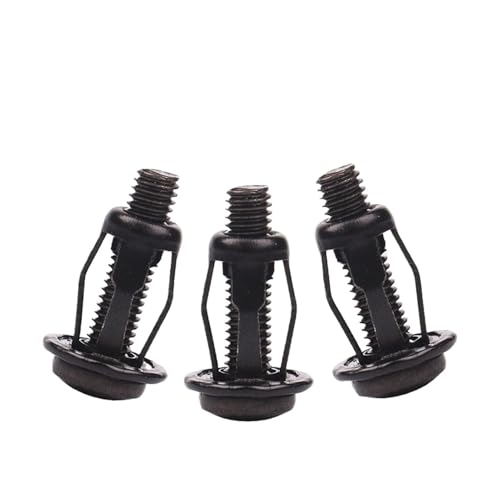 Rivetti a petalo in acciaio al carbonio nero Bullone a dado... - Auto & Moto Amazon Italie à 1.48€