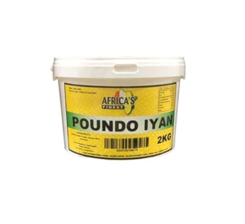 MASAfrica's Finest Poundo Iyan 2kg Box of 1-Fd - Épicerie Amazon Royaume-Uni à 9.45€