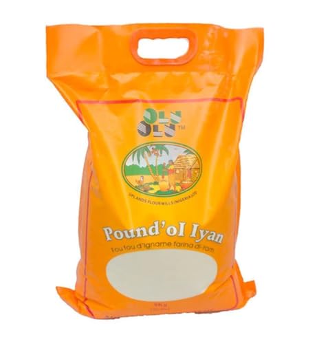MASOlu Olu Pound'ol Iyan 4kg Box of 1-Fd - Épicerie Amazon Royaume-Uni à 12.68€