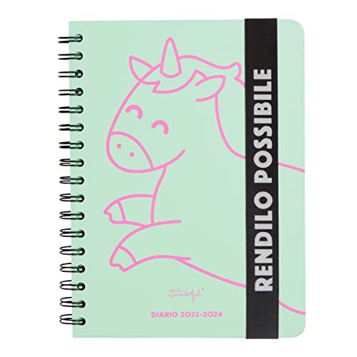 Mr.Wonderful - Diario scolastico Teen 2023-2024 Settimanale... - Fournitures Bureau Amazon Italie à 9.02€