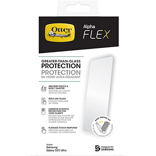 OtterBox Alpha Flex Screen Protector for Samsung Galaxy S23... - Tech & Electronics Amazon UK à 7.70€