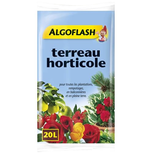 Algoflash Terreau horticole 20 litres - Maison & Cuisine Amazon France à 5.99€