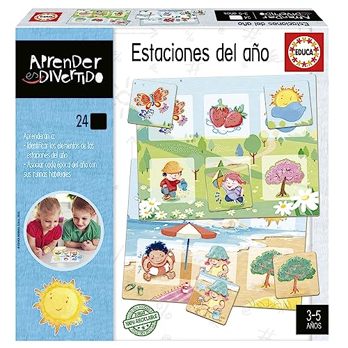 Educa - Ich lerne die Jahreszeiten | Lernen Macht Spaß |... - Jouets & Jeux Amazon Allemagne à 6.75€