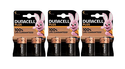 6X Duracell C Plus LR14/MN1400 Alcaline (3 Blister da 2... - Sports & Fitness Amazon Italie à 3.00€
