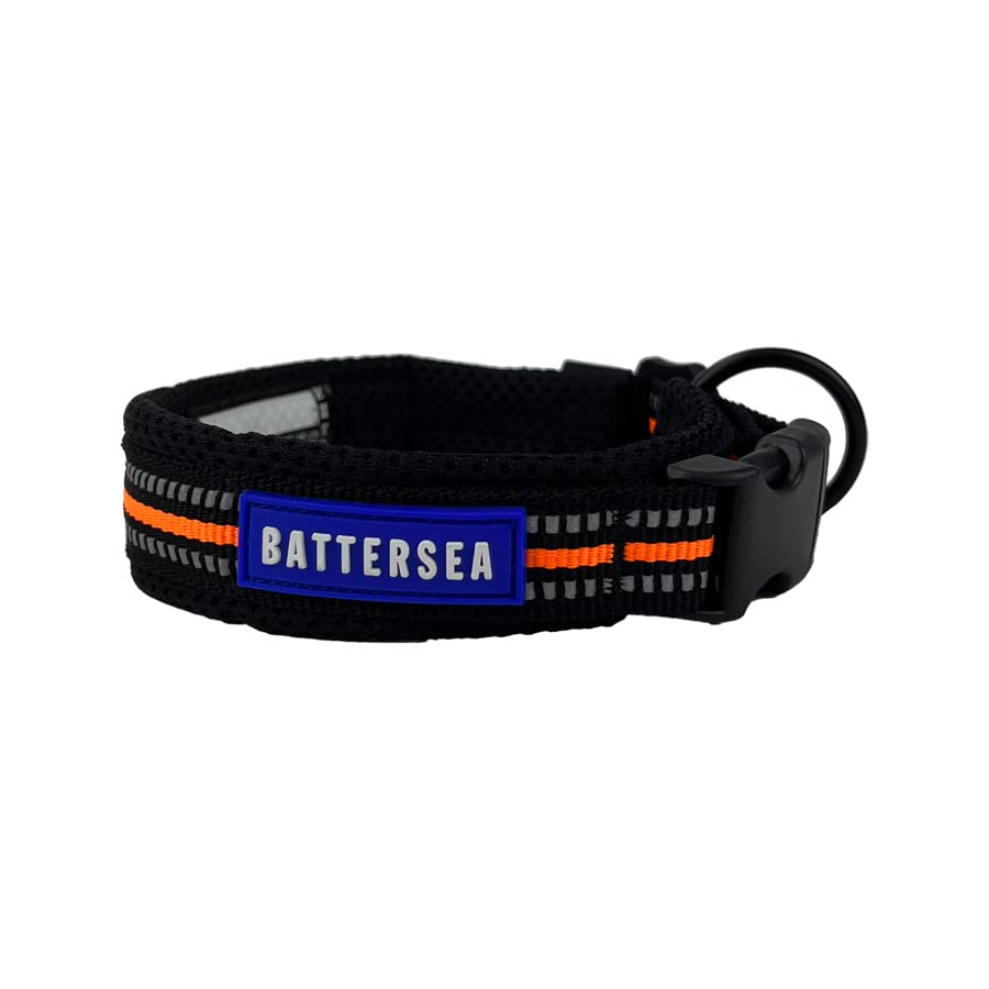 Battersea Reflective Dog Collar Orange XS - Animalerie Amazon Royaume-Uni à 4.91€