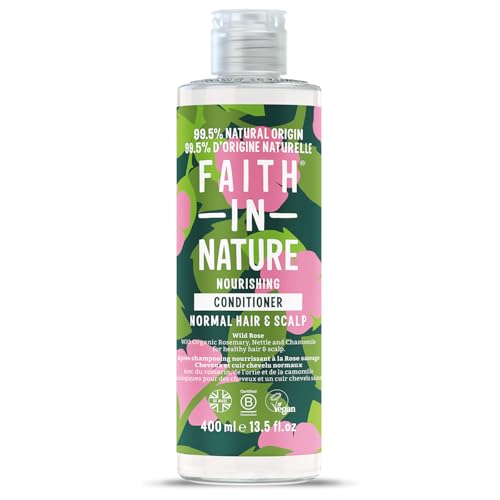 Faith In Nature Après-Shampooing Naturel à la Rose Sauvage... - Beauty & Fragrances Amazon France à 4.27€