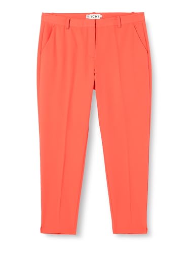ICHI IHLEXI PA3, Pantaloni Eleganti Donna, 171656/Hot Coral, - Maison & Cuisine Amazon Italie à 16.27€