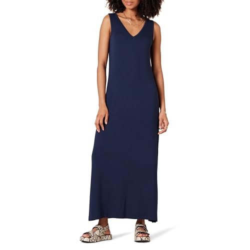 Amazon Essentials Abito Lungo da Donna in Jersey con Scollo... - Amazon Italie à 8.45€