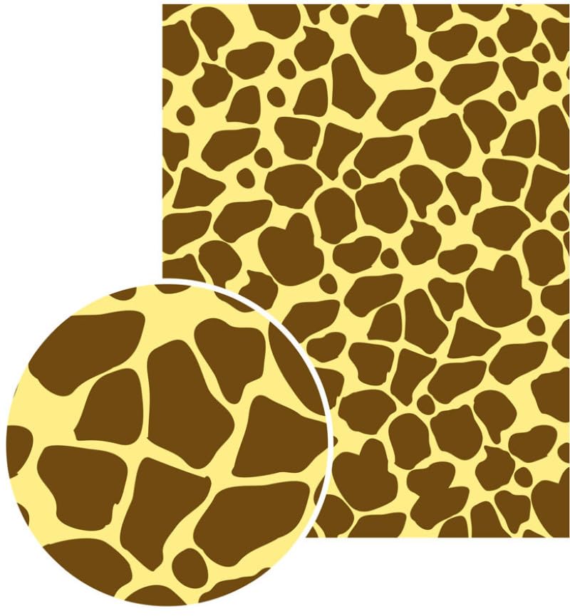 GLUEPATCH Feuille Girafe Vrac 300X400 - Lot de 10 - Loisirs Créatifs Amazon France à 1.30€