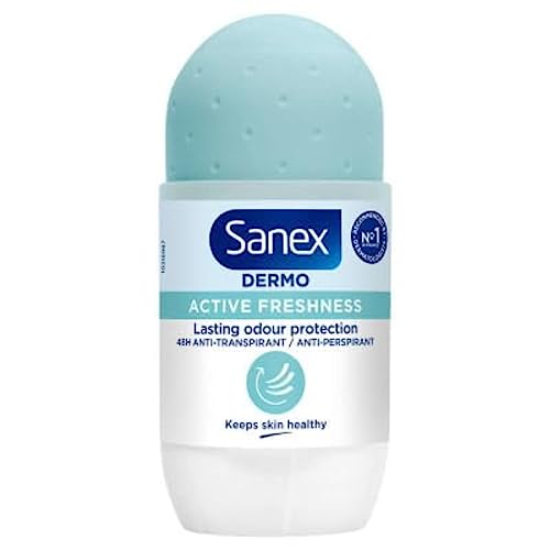 SANEX Anti-Transpirant Active Freshness Rolle, 50 ml, 50 ml - Beauté & Parfums en promo à 2.82€