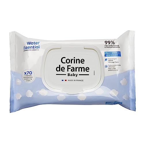 Corine de Farme - Change Water Essential Baby Wipes x70... - Baby & Nursery Amazon Spain à 2.63€