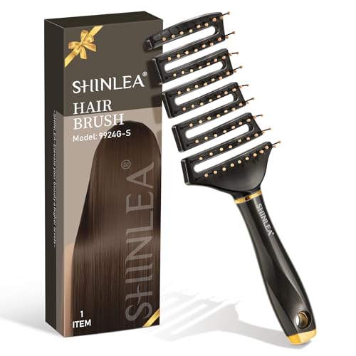 SHINLEA Brosse Cheveux Démélant, Professionnelle Incurvée... - Beauté & Parfums Amazon France à 5.42€
