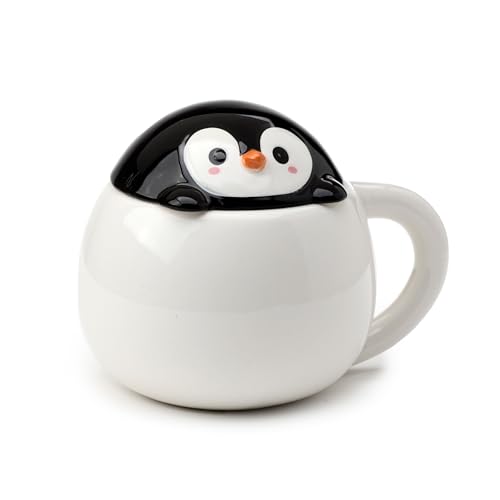 Puckator Tasse aus Keramik mit geformtem Deckel - Pinguin... - Home & Kitchen Amazon Germany à 15.03€