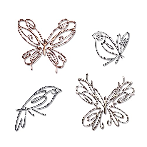 Sizzix Thinlits Set 4PK Flight of Fancy by Pete Hughes |... - Home & Kitchen Amazon UK à 4.50€