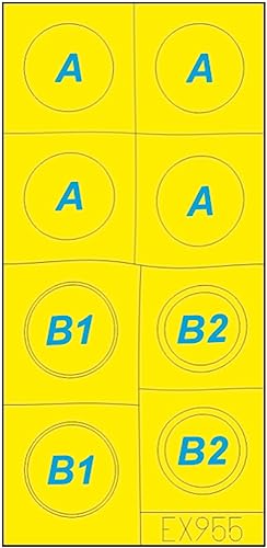 Eduard Mask - Mitsubishi a6m2 Zero - Loisirs Créatifs Amazon Espagne à 3.80€