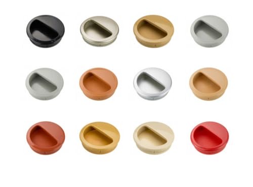 Generico MANIGLIA DA INCASSO SCORREVOLE 50mm placca tonda... - Bricolage & Outils Amazon Italie à 1.99€