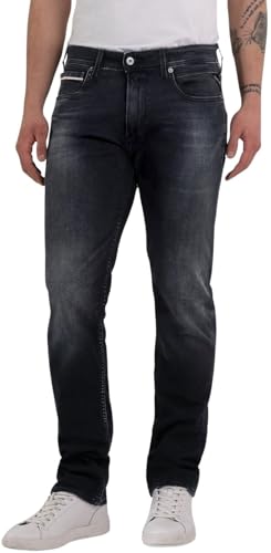 Replay Vaqueros de hombre con power stretch, gris (Dark... - Jouets & Jeux en promo à 65.89€