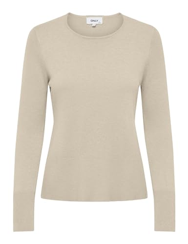 ONLY Onljulie LS Life Loose O-Neck CC Knt Suéter, Oxford... - Amazon Espagne à 12.12€