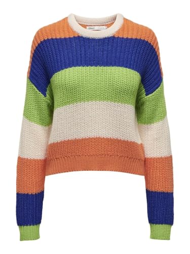 ONLNIKKA LS Stripe O-Neck CC KNT - Mode & Vêtements Amazon Allemagne à 14.88€
