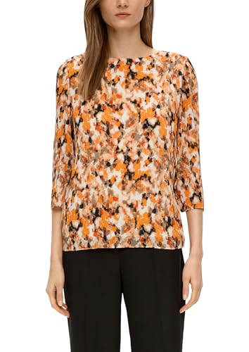 s.Oliver Chiffon-Bluse mit Webstruktur - Mode & Vêtements Amazon Allemagne à 8.30€