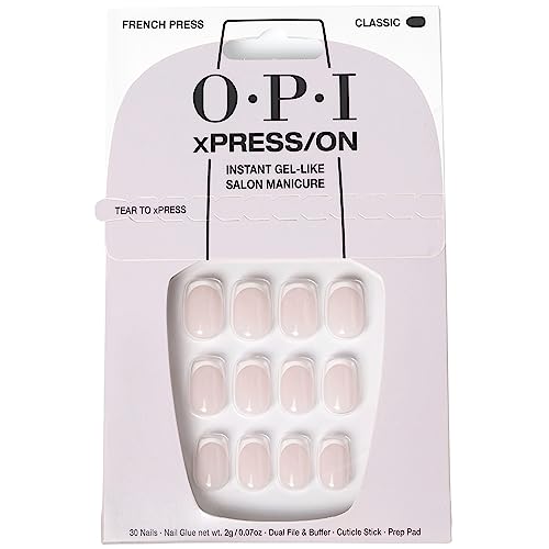 OPI xPRESS/ON French Press | Faux ongles press-on French... - Beauté & Parfums Amazon France à 14.17€