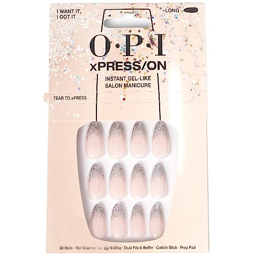 OPI xPRESS/ON I Want It, I Got It | Faux ongles press-on... - Beauté & Parfums Amazon France à 11.79€