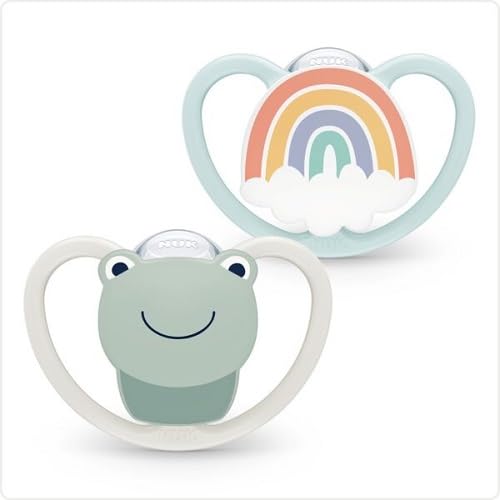 NUK Space Schnuller | 0-6 Monate | Schnuller mit... - Bébé & Puériculture Amazon Allemagne à 8.81€