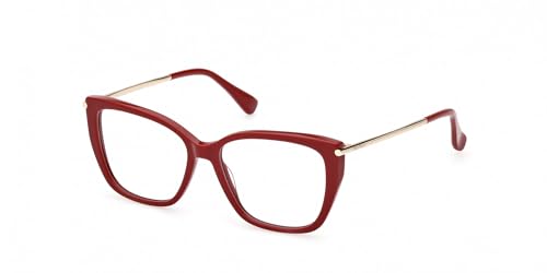 MaxMara MM5007 Gafas, Shiny Red, 53/15/145 para Mujer - Amazon Espagne à 19.67€