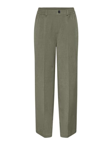 PIECES Pccamil HW Wide Pant Noos Pantaloni, Verde-Deep... - High-Tech & Électronique en promo à 15.33€