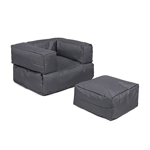 Poltrona da esterno per bambini + pouf Humo - Jouets & Jeux Amazon Italie à 20.19€