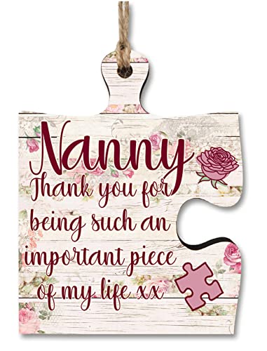 Nanny Gift Thank You Important Piece of my Life Jigsaw... - Jouets & Jeux Amazon Royaume-Uni à 2.00€