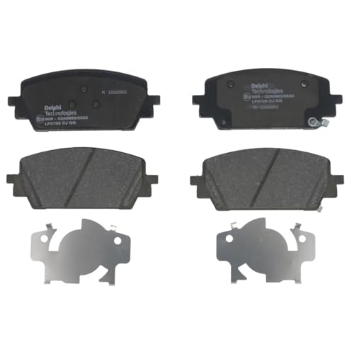 Delphi Technologies LP3705 Plaquette de frein lot de 4 - Auto & Moto en promo à 61.40€