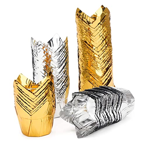 NUOBESTY 50pcs Jumbo Baking Cups Paper Cake Cups Cake... - High-Tech & Électronique Amazon Royaume-Uni à 6.19€