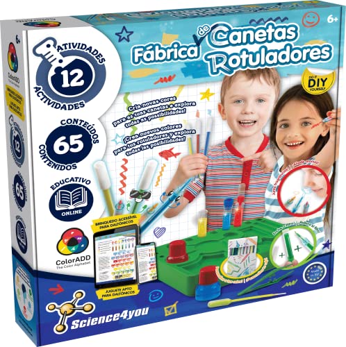 Science4you Fabbrica di Pennarelli – Workshop Di Penne per... - Jouets & Jeux Amazon Italie à 19.63€